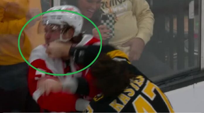 Nocna Zmiana z NHL: Czysto na szczękę, uczeń wyzwał mistrza. Hokej